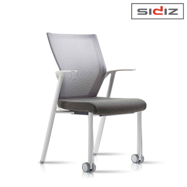 시디즈 T50 시리즈 T501FE 아이블 메쉬 화이트쉘 의자 학생용 회의용 가정용