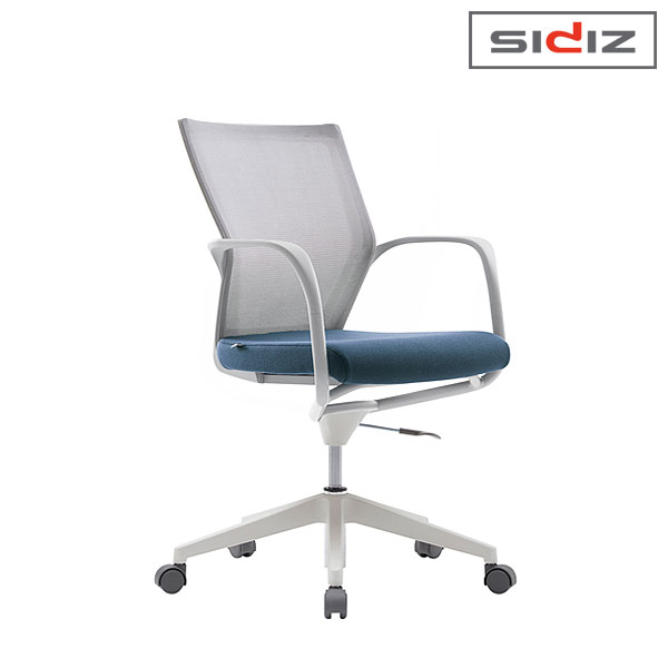 시디즈 T50 시리즈 T503F 화이트쉘 메쉬 의자 사무용 학생용 회의용 가정용